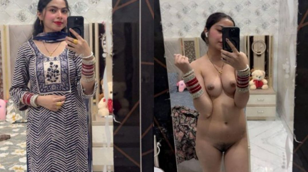 Beautiful Newly Wed Punjabi Wife Self Ana